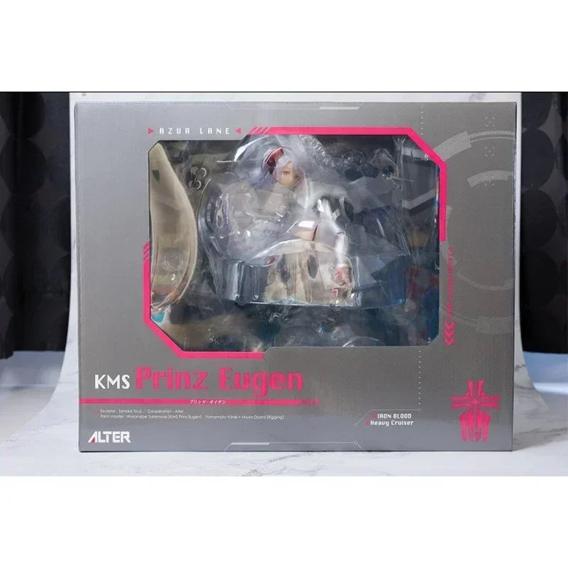 100%Original ALTER Azur Lane Prinz Eugen Anime Action Figure PVC Collectible Boxed Model Dolls Statuette Toys For Birthday Gift