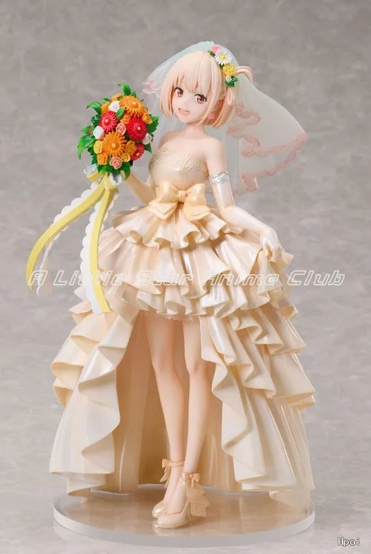 in Stock Original ANIPLEX Lycoris Recoil Nishikigi Chisato 1/7 Scale Dolls Animation Figures Models Collection