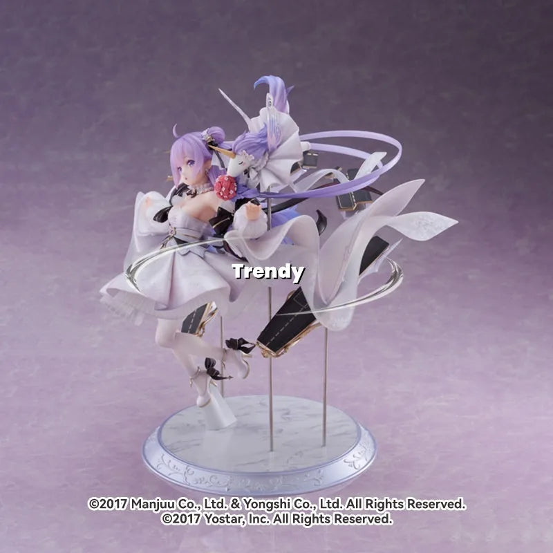 100% Original 1/7 Standard Scale Unicorn Dream White Oath Azur Lane Model Toy Collection Series