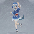 Gawr Gura Figure Hololive Anime Figure Shark Style Kawaii Cute Model 15cm PVC Statue Collection Desktop Blue Ornament GK Gifts