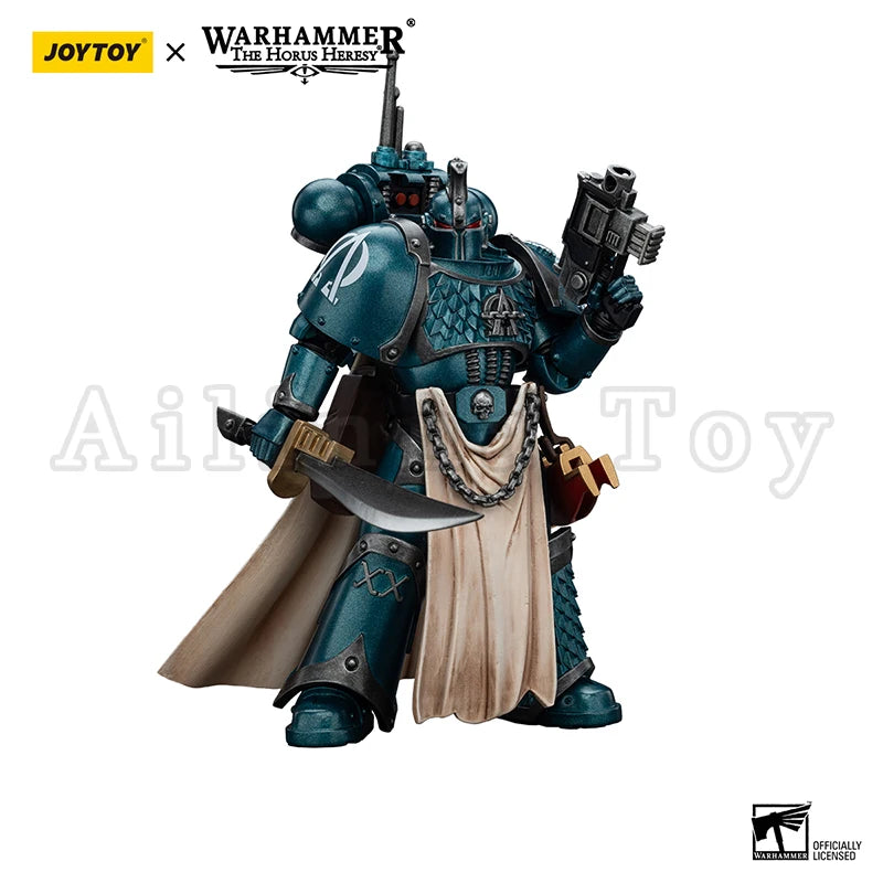 JOYTOY 1/18 Action Figure The Horus Heresy Alpha Legion Legion Praetor with Power Sword Harrowmaster Armillus Dynat