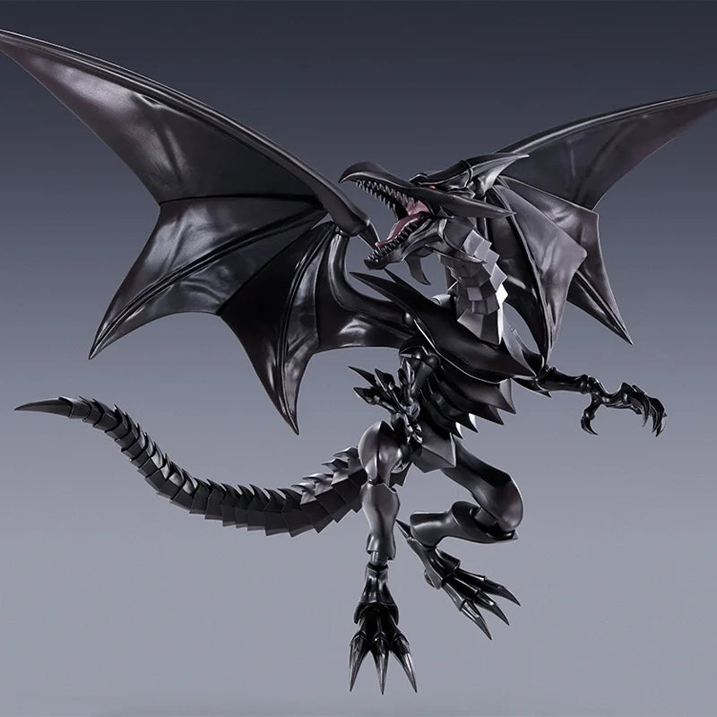 Bandai Original Box SHM S.H.MonsterArts Red Eyes Black Dragon In Stock Anime Action Figure Model Kit Toy Gift For Children Toys
