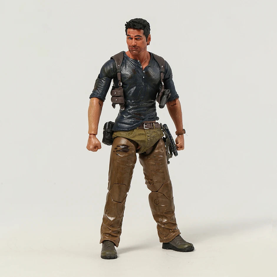 NECA Uncharted 4 A thief's end NATHAN DRAKE Figurine Collection Action Figure Model Toy