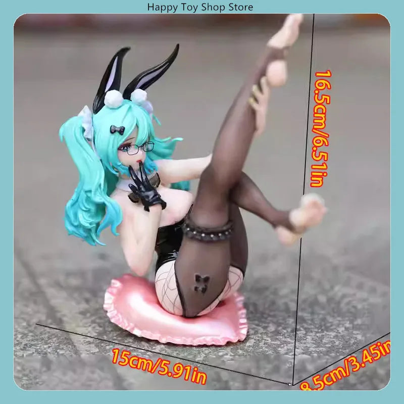 16.5cm Bunny Girl Original Color/Pink Anime Figure Model Statue Collection Desktop Decoration Ornament Toys Gifts For Fans