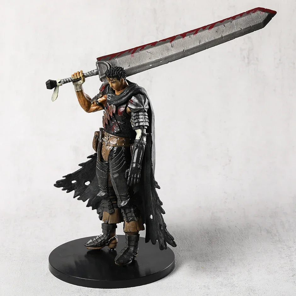 Guts Black Swordsman Anime Statue Decoration Collection Figurine Model Toy