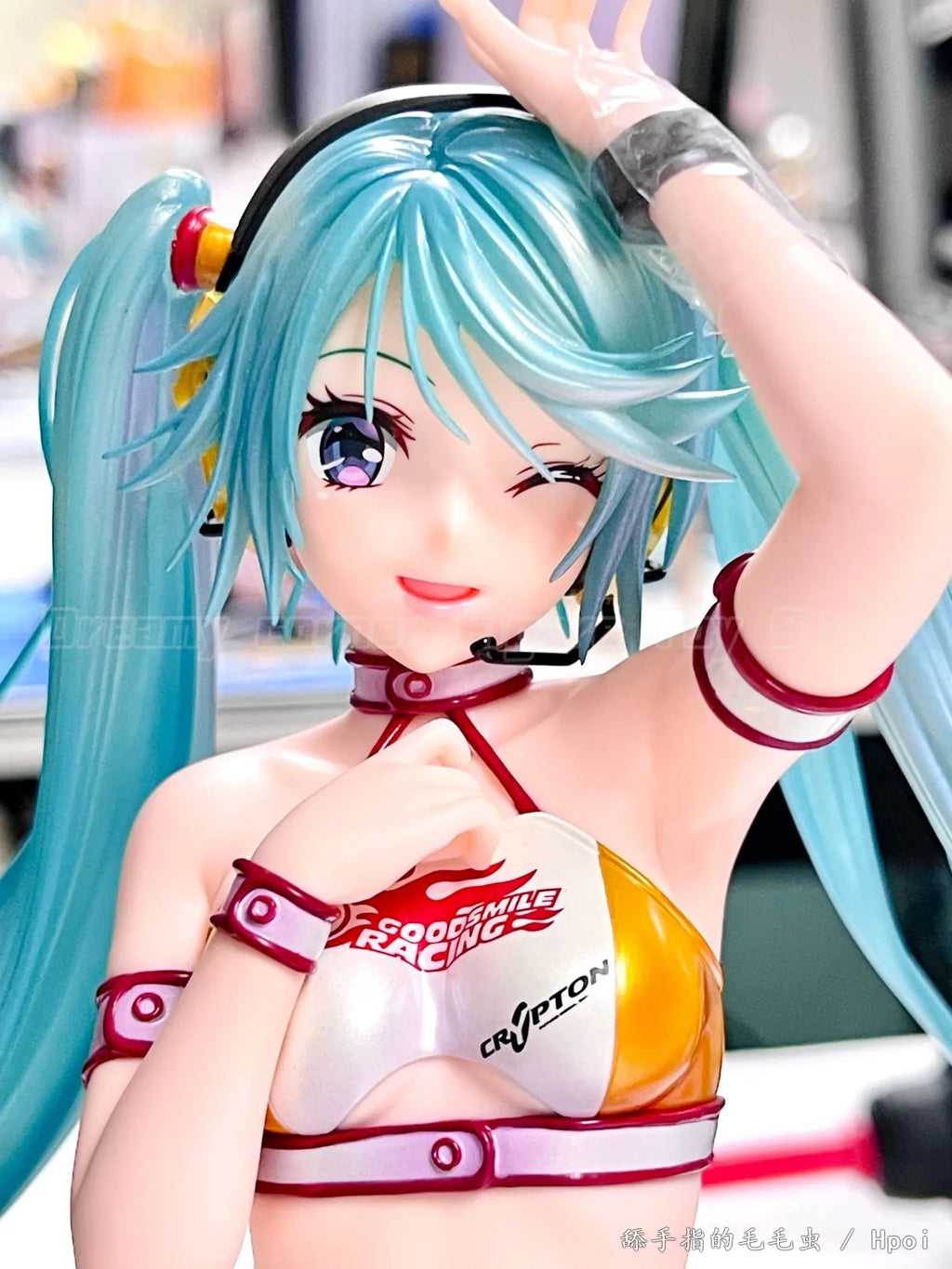 【In Stock】Max Factory GSC Piapro Characters Hatsune Miku GT Project Racing Future 2010 1/7 Scale Anime Figure