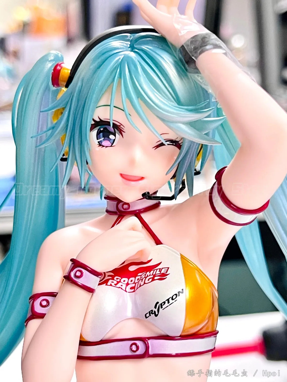 【In Stock】Max Factory GSC Piapro Characters Hatsune Miku GT Project Racing Future 2010 1/7 Scale Anime Figure