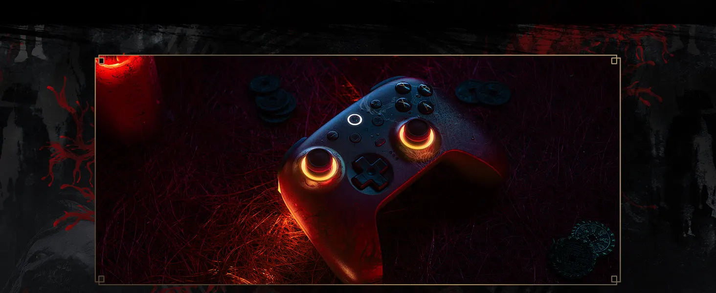 8BitDo Ultimate 2 WUCHANG Wireless Controller Gamepad With 8Speed Exclusive Technology TMR RGB Lighting Joysticks for PC Android