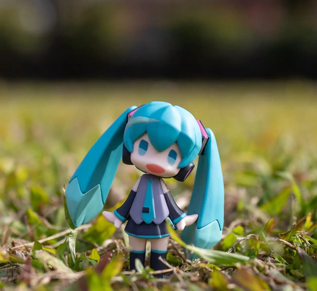 Boxed 2024 New 10CM Anime Hatsune Miku kawaii Q version figure PVC Model toys doll Decoration collection ornaments gifts