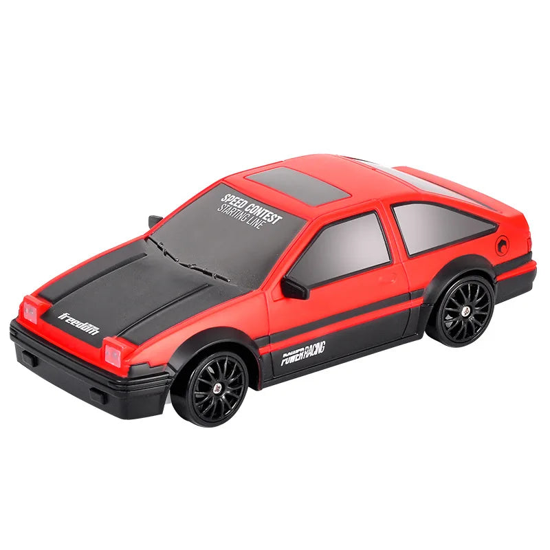 Remote Control Car, Drift Stunt Car With LED Light Glow, 14KM/ H High Speed, RC Car With Rechargeable Battery, Toy Car