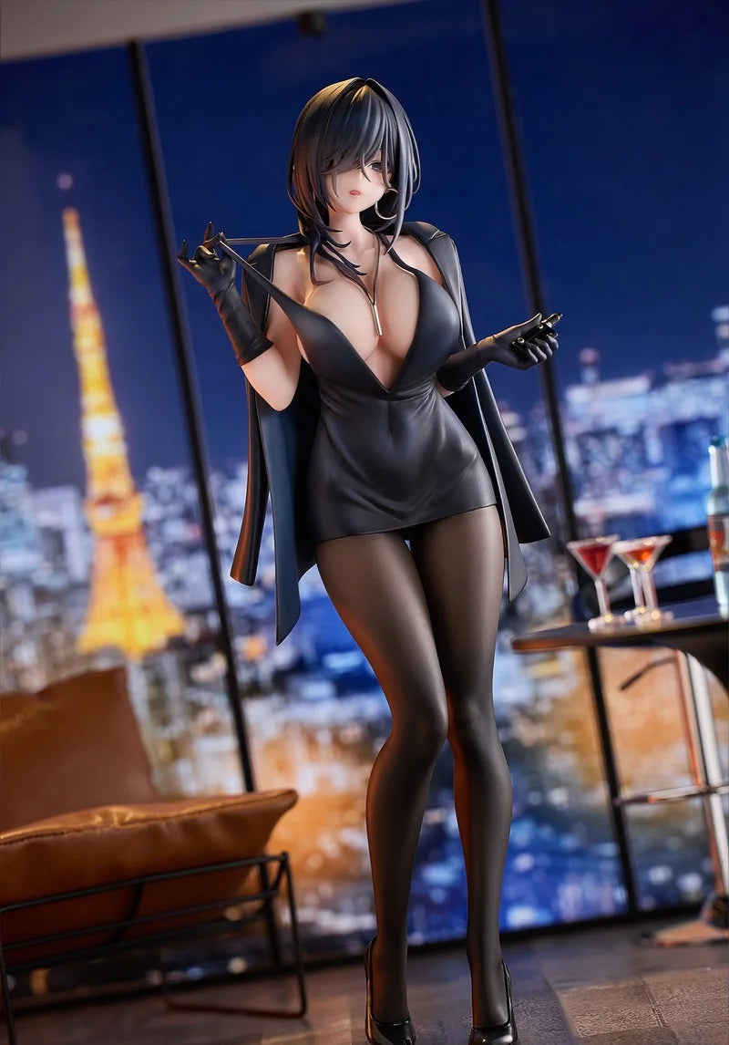 HanaBee Yokoyama Ishimi Black Dress Ver. 1/6 Anime Action Figure PVC Anime Model Toys for Boys Gifts Original Box In Stock