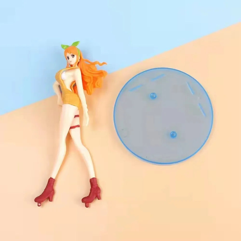 17 см One Piece Figures Nami Figurine PVC Statue Manga Model Doll Collection Room Decoration Gifts