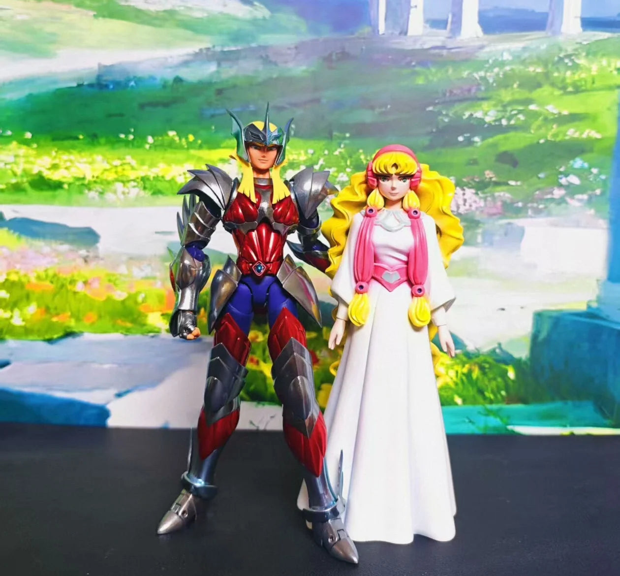 In Stock Saint Seiya Soul of Gold Nordic Goddesses - Freya/Lífia/Helena Resin Model