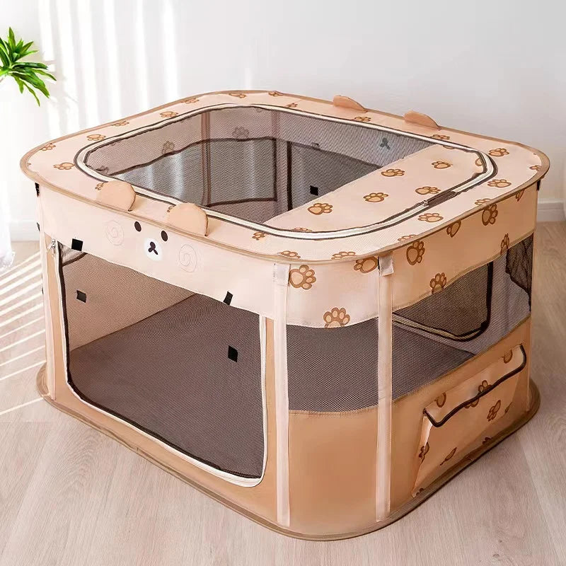 Cat House Delivery Room Puppy Kitten House Sweet Cozy Sweet Cat Bed Comfortable Cats Tent Folding for Dog Cats Supplies