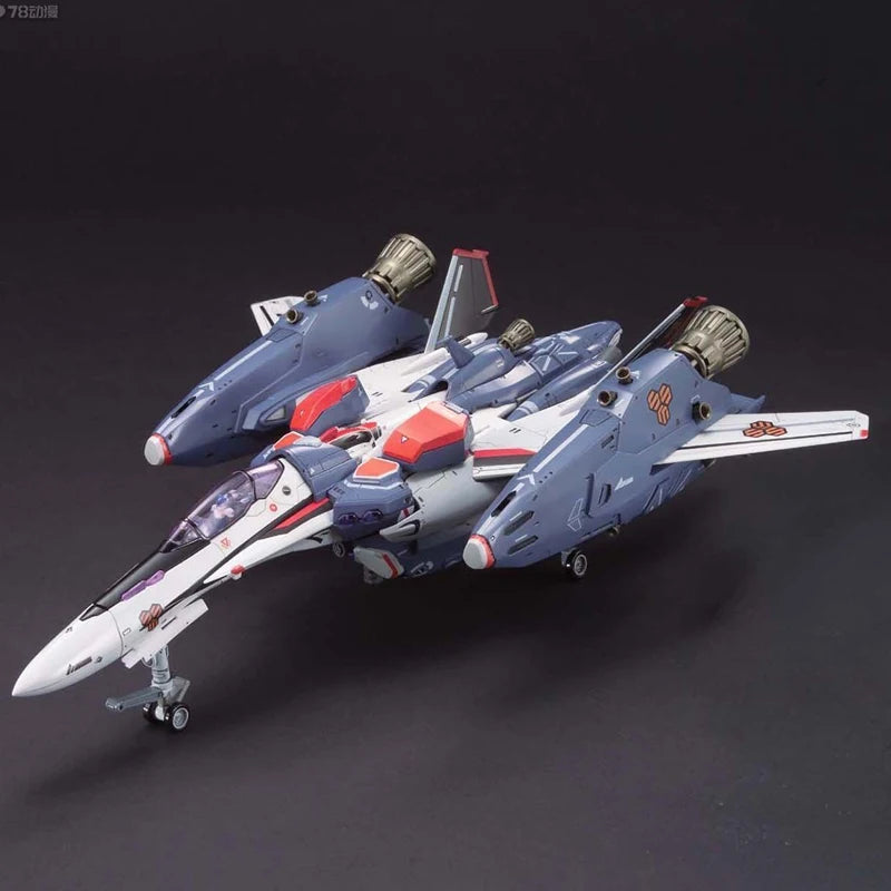 BANDAI ORIGINAL SUPER TIME FORTRESS ASSEMBLY 1-72 VF-25F SUPER MESSIAH EARLY FEMALE MACHINE   Anime Action Figure Assembly TOYS