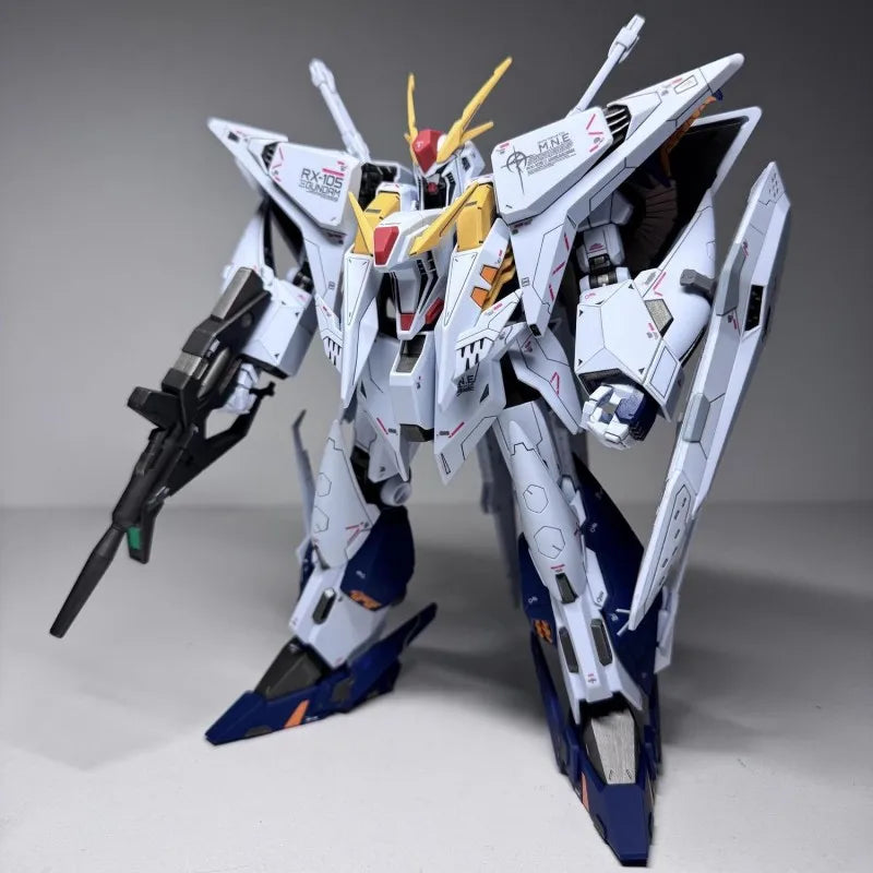【IN STOCK】JUJIANG HGUC 1/144 KEXI RX-105 Assembly Model Kit Collection Action Figures Plastic Model Kits Robot Toys Kids Gift