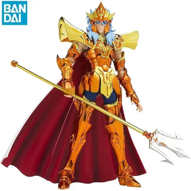 BANDAI Saint Cloth Myth EX Poseidon Deluxe Throne Set - Limited Edition Anime Model Toys for Boys Gifts Original Box