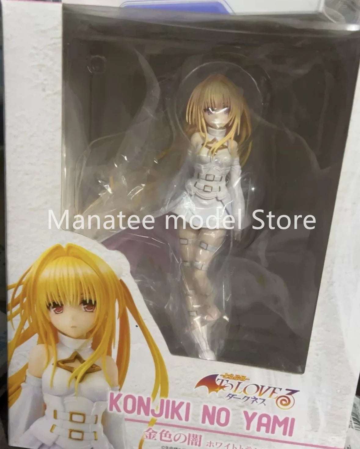 Union Creative Original To Love-Ru Darkness Golden Darkness White Trans ver PVC Action Figure Anime Model Toys Collection Doll G