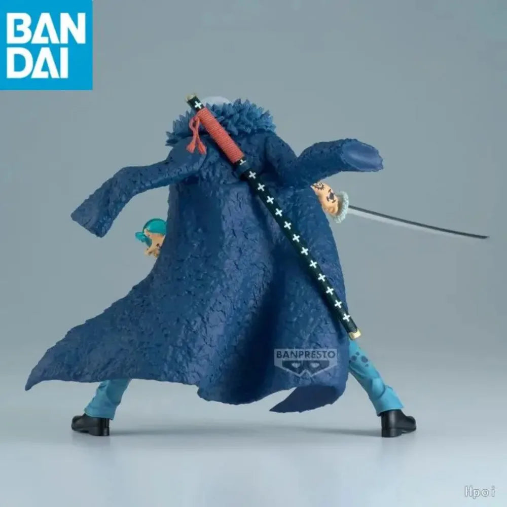 In Stock Original BANDAI NAMCO BANPRESTO ONE PIECE BRC Trafalgar D. Water Law PVC Figure Model Toy Anime Collector Figurine Gift