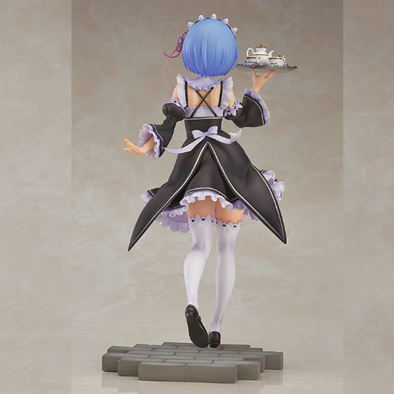 In Stock Genuine GOOD SMILE COMPANY Re:Zero Kara Hajimeru Isekai Seikatsu Rem 1/7 Collection Series Model Cartoon Character