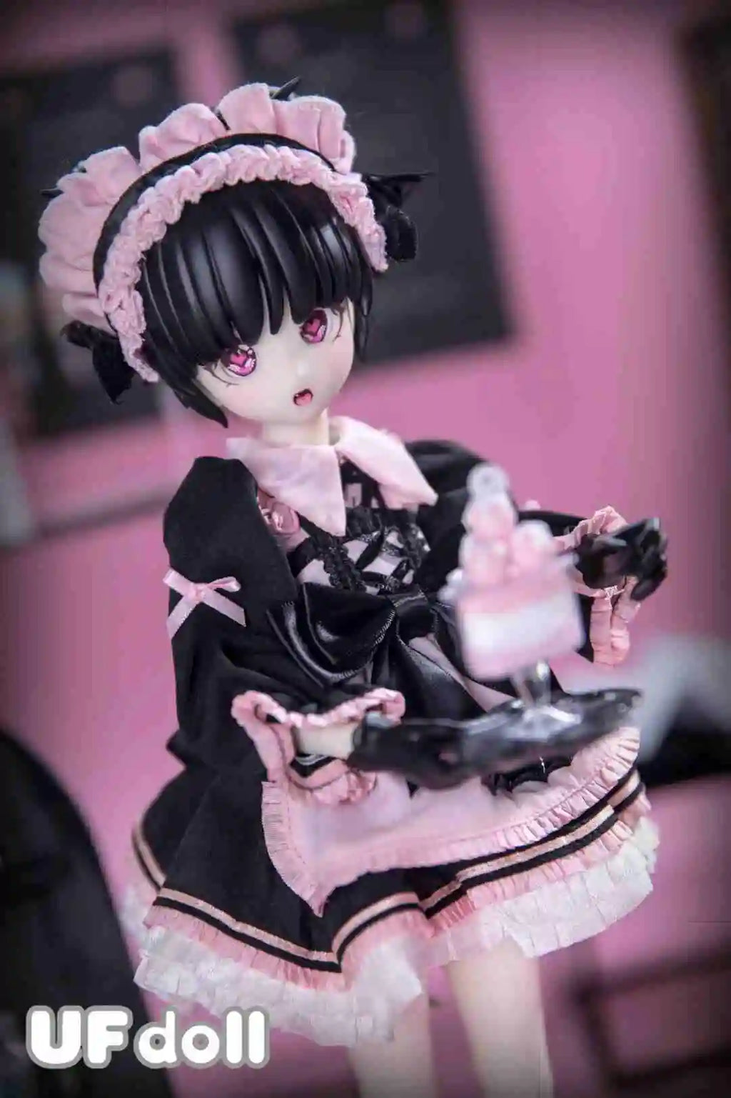 In Stock Ufdoll Blind Box Tea Plus Series 1/5 Bjd Anime Peripheral Figure Articular Mobility Desktop Ornament Collectible Gift