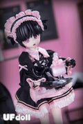 In Stock Ufdoll Blind Box Tea Plus Series 1/5 Bjd Anime Peripheral Figure Articular Mobility Desktop Ornament Collectible Gift