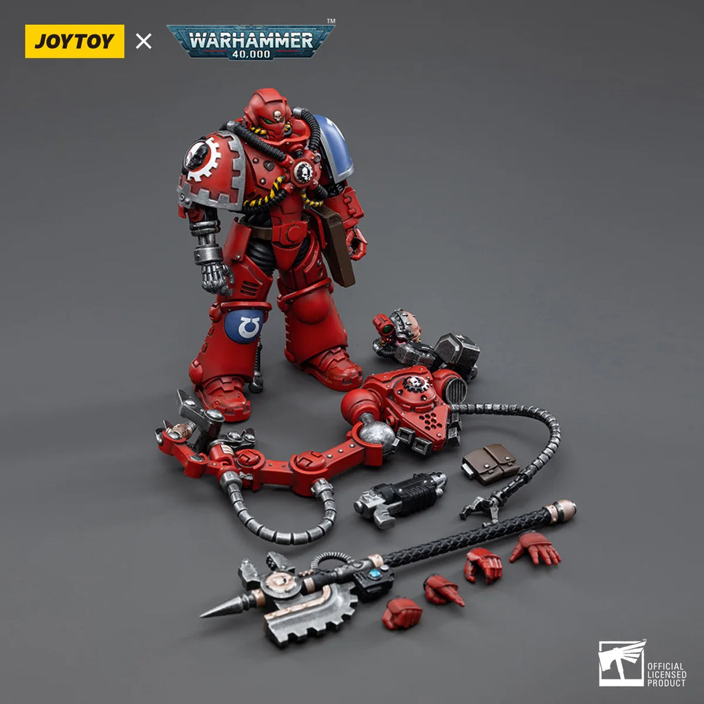JOYTOY Warhammer 40k 1/18 Action Figures Anime Ultramarines Primaris Techmarine