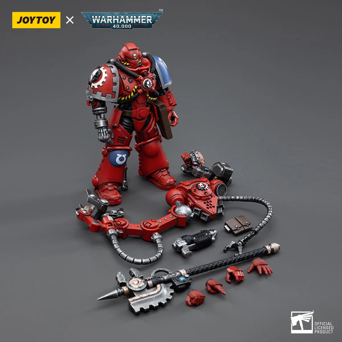 JOYTOY Warhammer 40k 1/18 Action Figures Anime Ultramarines Primaris Techmarine