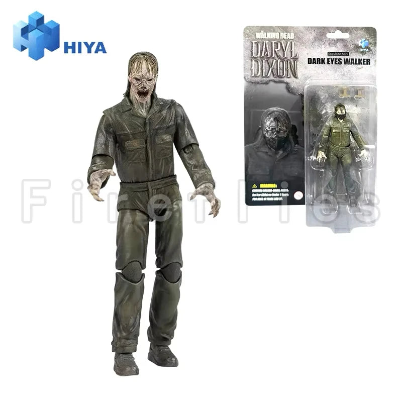 1/18 HIYA Action Figure Exquisite Mini Series The Walking Dead Negan Daryl Walker King Dark Eyes Walker Anime Toy