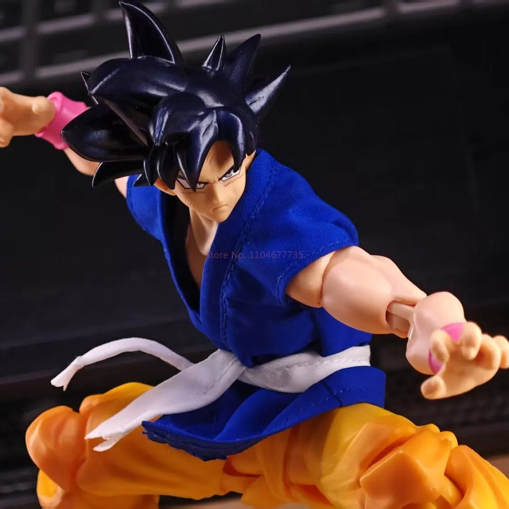 Guko Robe For Dragon Ball Clothes Series Figures Goku Daoist Robe Orange Uniform ...