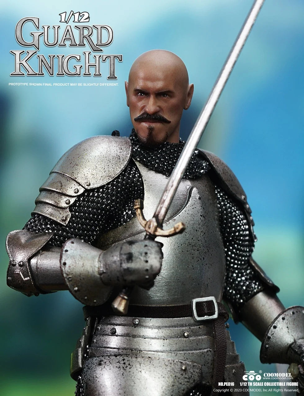 COOMODEL 1/12 Soldier PE014 Earl Knight PE015 Duke Knight PE016 Guard Knight 16cm 6'' Action Figure Doll Model Toy In Stock