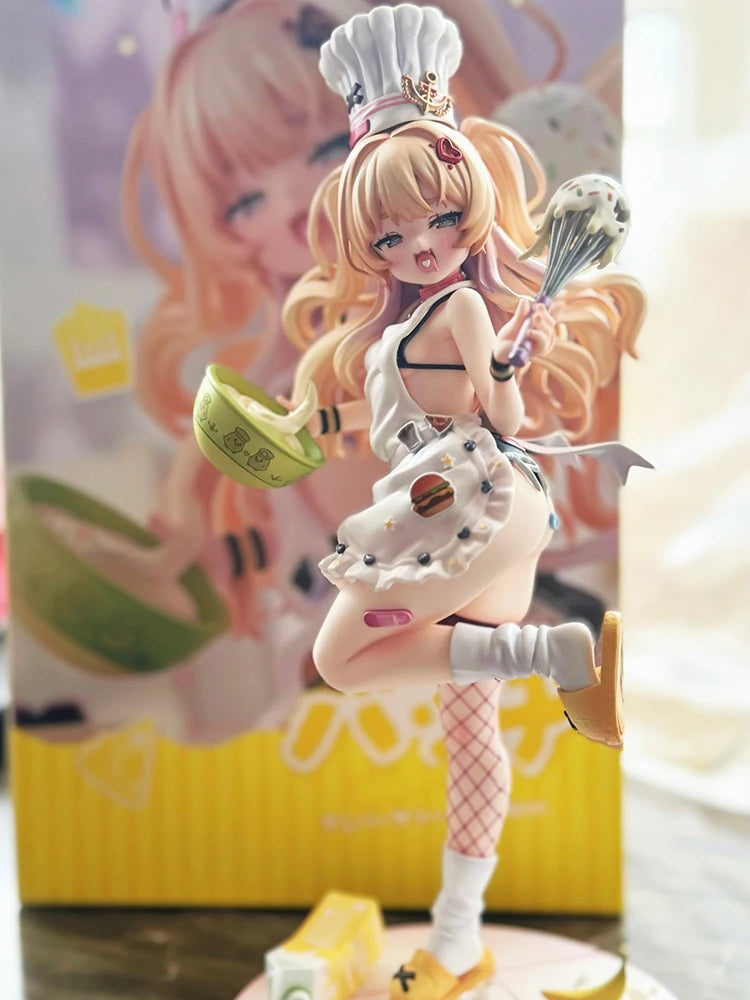 Solarain Azur Lane Bache Anniversary Ver. 1/7 Scale Chef Style Anime Collectible Figure Desktop Decor Statue For Anime Game Fans