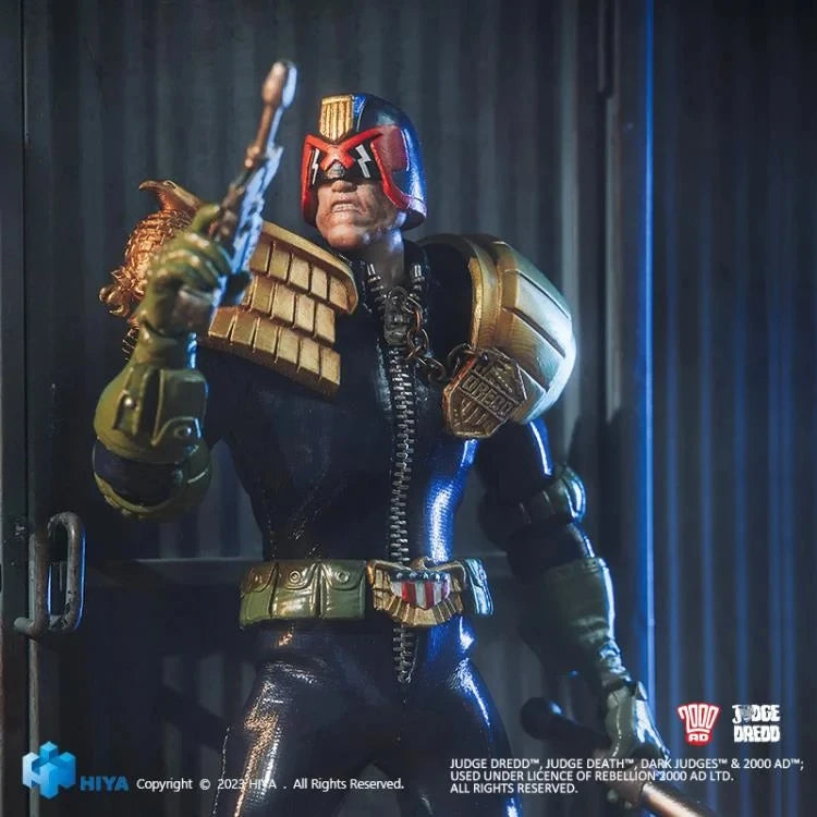 1/12 6 Inch Action Figure Exquisite Super Series Judge Dredd Figure Model Collection Toy Gift