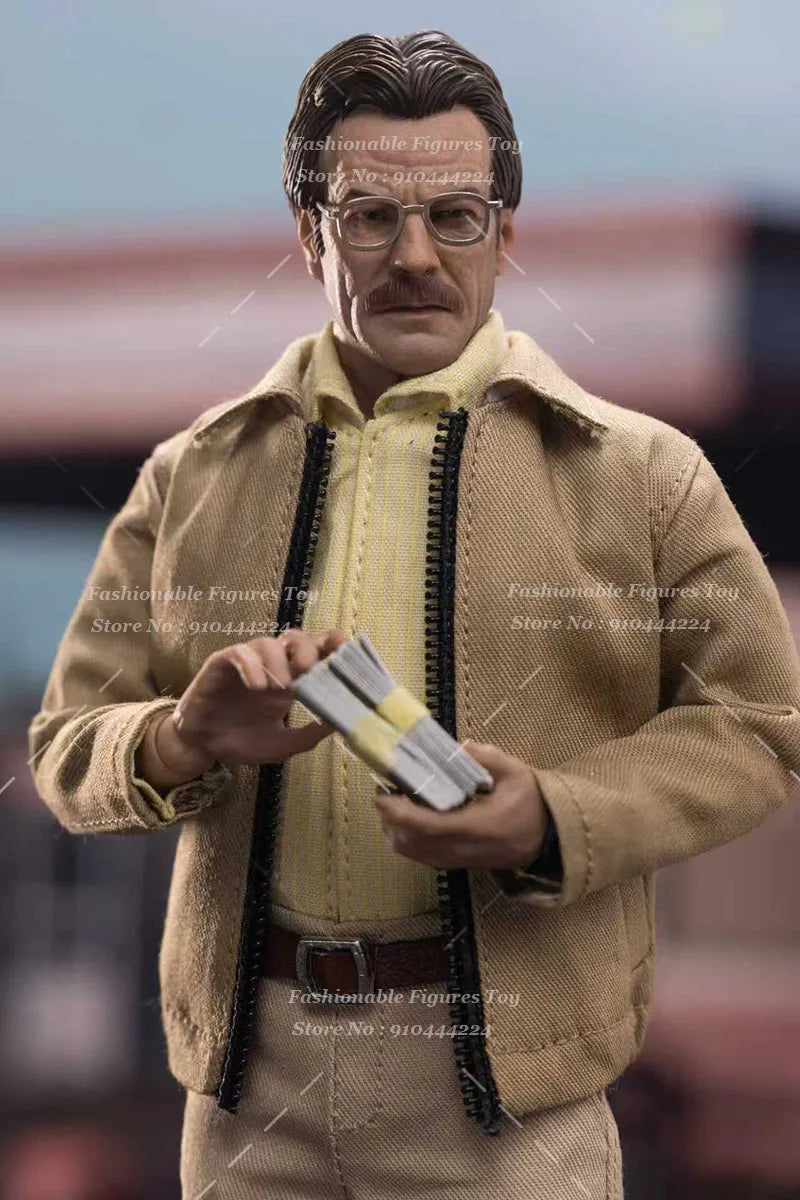 Manipple Studio 1/12 Men Soldier Chemistry Teacher Walter White 2.0 Full Set 6Inch Action Figure Model Toys Best Collectible