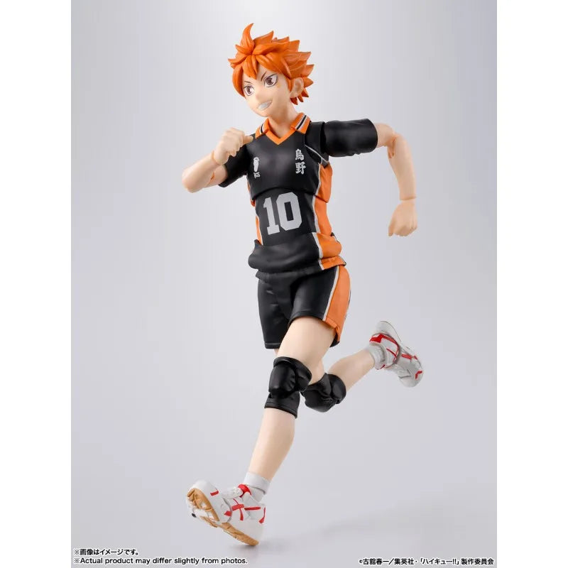 BANDAI S.H.Figuarts Original Haikyuu!! SHF Hinata Shoyo Tobio Kageyama Anime Figures Action Model Toys
