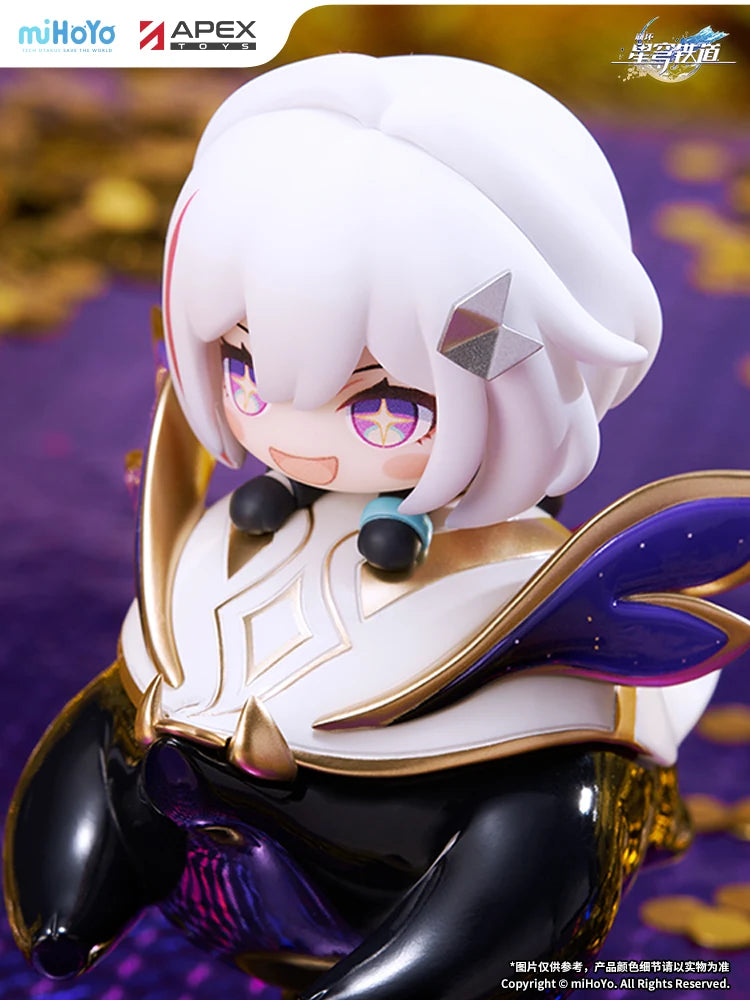 Official Honkai：Star Rail Topaz & Numby Q-Version Figure Game Peripheral Happy Shake Toy Cartoon Desktop Ornament Birthday Gift