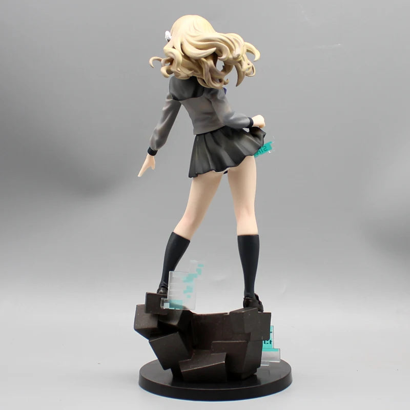 25cm 13 Sentinels: Aegis Rim Fuyusaka Iori Lovely Beautiful Girl Figure Model Statue Collection Desktop Decoration Ornament Gift