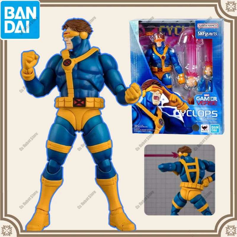 [In Stock] Official Bandai Marvel Model Set, Anime SHF One-Eyed Gamerverse Action Figure Collectible Model, Children's Toy Gift