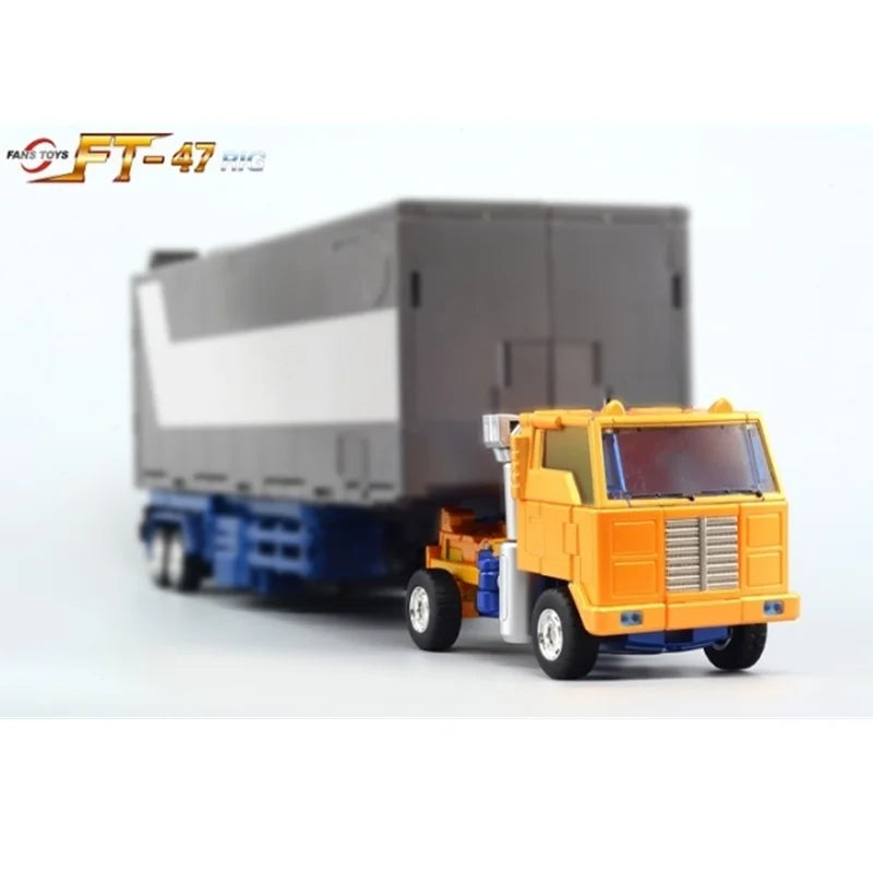 IN STOCK FansToys Transformation FT-47 FT47 Huffer 2.0 PVC Plastic Action Figure Robot Toy With Box