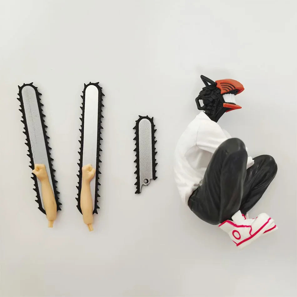 Anime Figure 15-18cm Chainsaw Man Power/Denji Action Figure PVC Noodle Stopper Figurine Adult Collection Model Toy