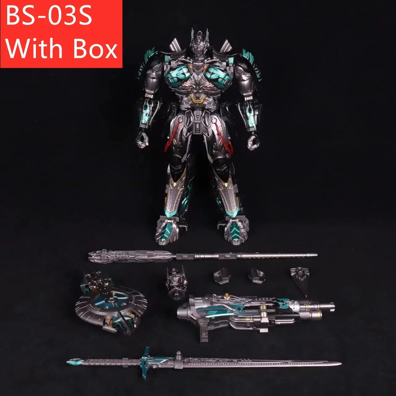Transformation BMB BS-03 2.0 Upgraded Ver Alloy Joints BS03 BS-03S BS03 Dark UT Knight OP Commander Metallic Action Figure