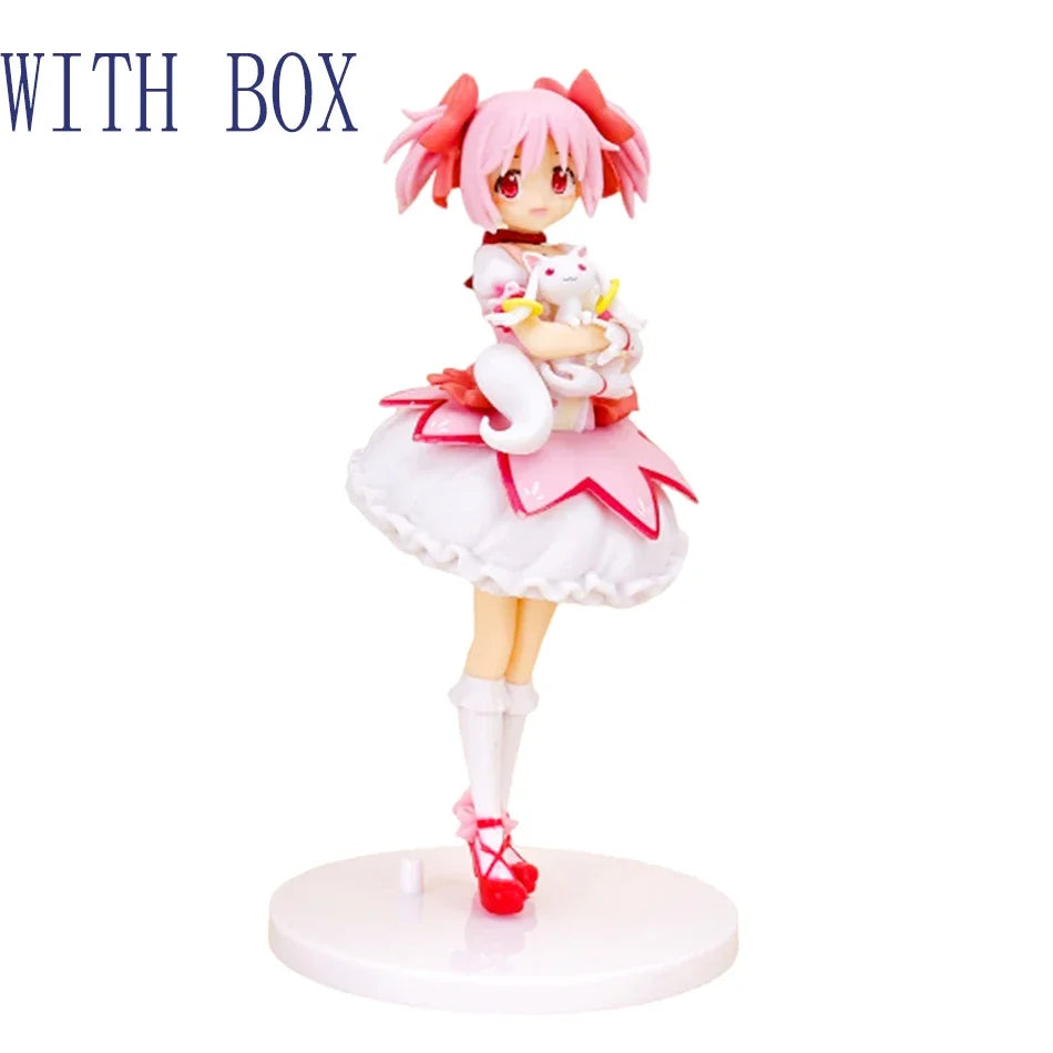 Anime Puella Magi Madoka Magica Aniem Figure Kaname Cute Madoka Magic Girl PVC Anime Action Figures Anime Cartoon Model Toy Gift