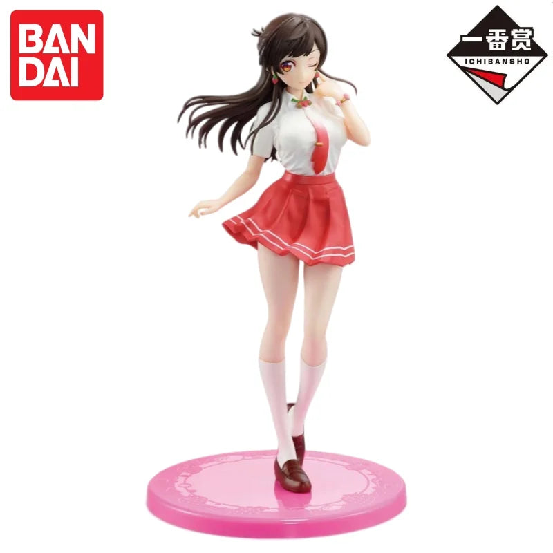 В наличност Bandai Original Ichiban Kuji Vol 5 Rent A Girlfriend Mizuhara Chizuru екшън фигурка модел кукла чисто нова в кутия.