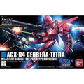 Bandai Original GUNDAM Anime Model HGUC 1/144 AGX-04 GERBERA-TETRA  Action Figure Assembly Model Toys Gifts For Children