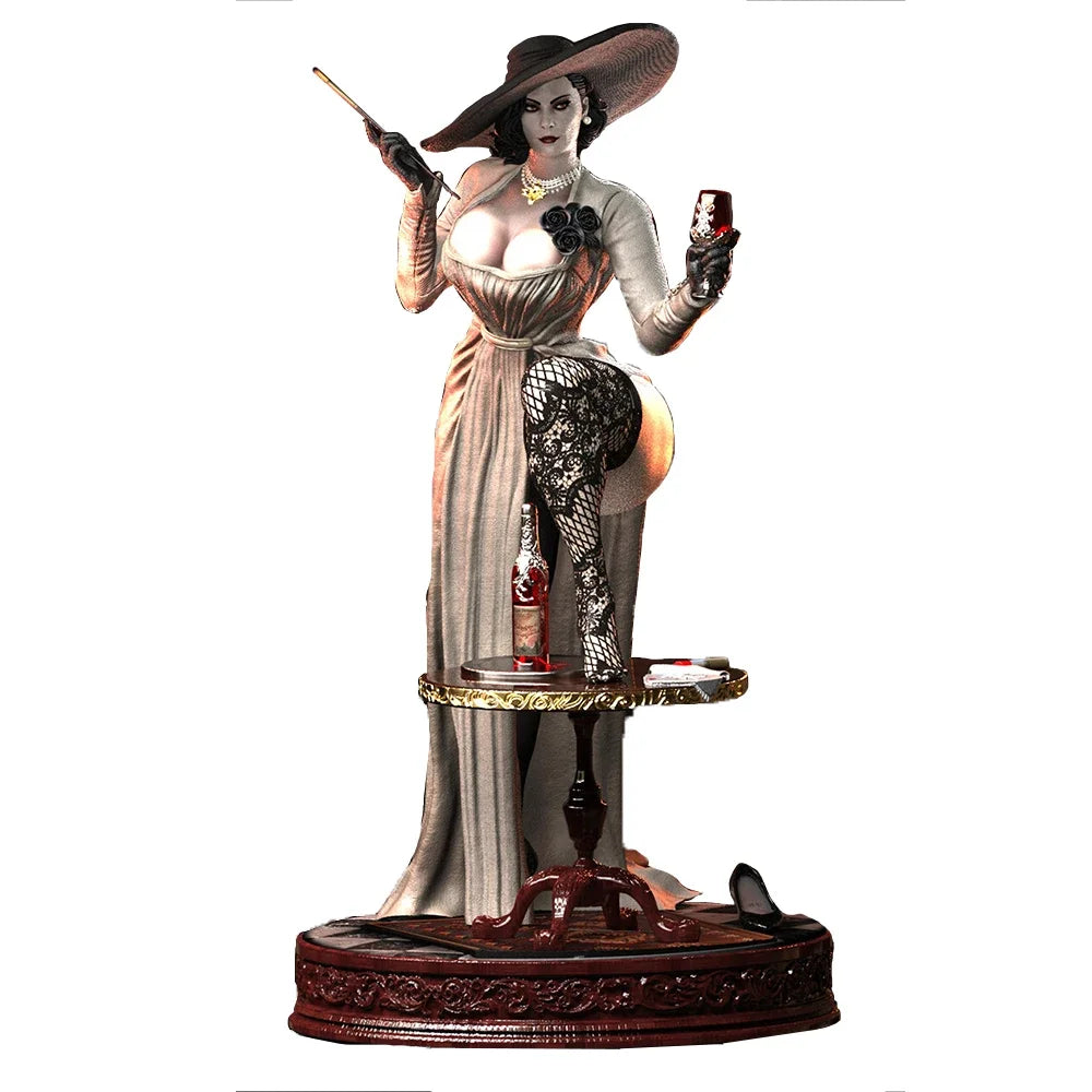Alcina Dimitrescu C Figure 1:16 Miniature Figure Resin Model Kit Unpainted Plastic Model Kit A796