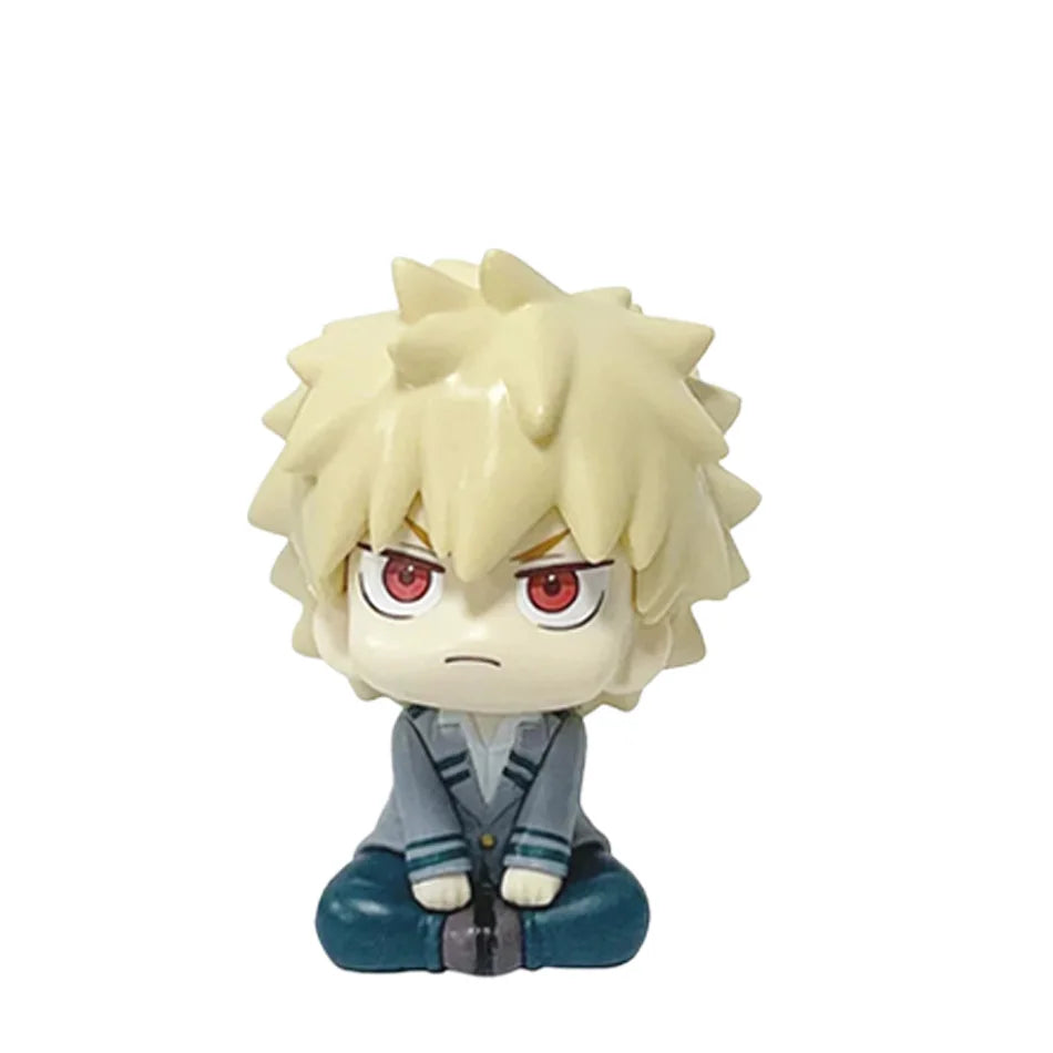 Anime Figure My Hero Academia Midoriya Izuku Bakugou Katsuki Todoroki Shoto Asui Tsuyu PVCAction Figure Collectible Model Toys