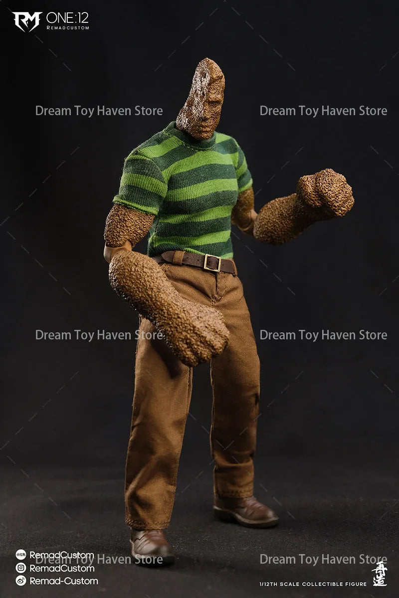 Remad Custom RM-017 1/12 Scale Male Soldier Desert Mutant Sandman 6Inch Action Figure Collectible Figure Best Fans Gift Toys