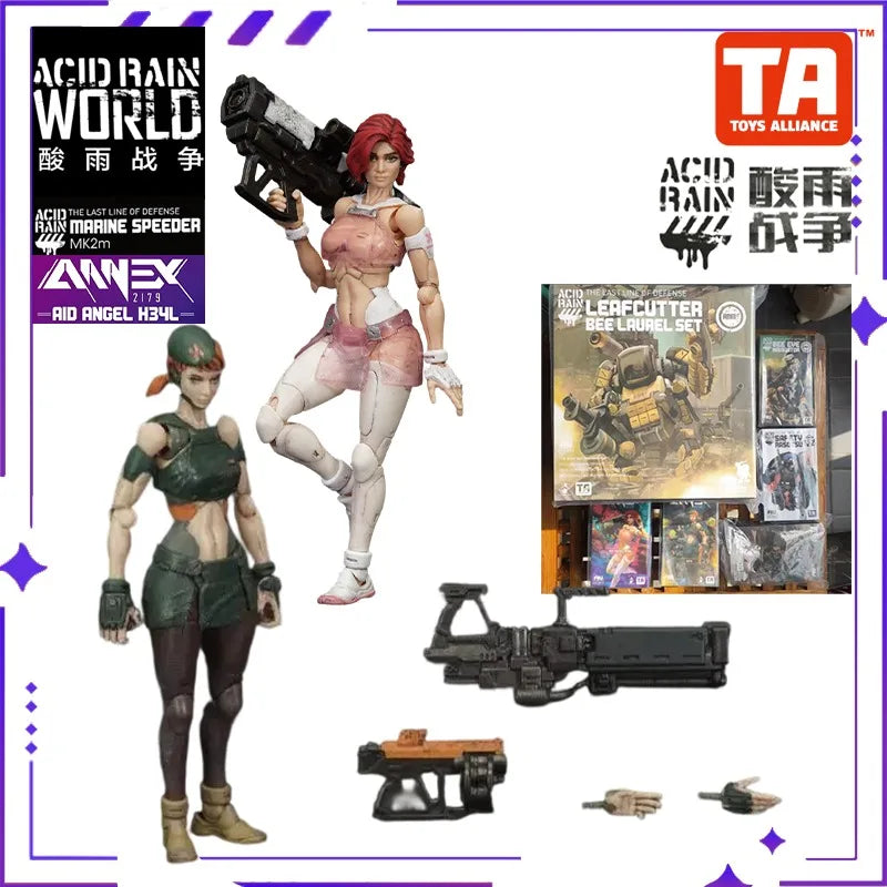 [In Stock] Acid Rain War Original Acid Rain War FAV-SP27 Rescue Angel WF Venue Limited 1/18 Mobile Soldier Model Handmade Toy