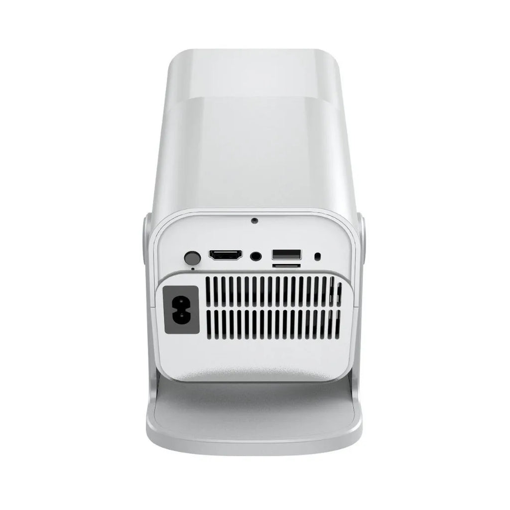 White HCS350pro Retro video game consoles Android12.0 HD TV OS system WIFI Portable Intelligent Projector 720p  Home Projector