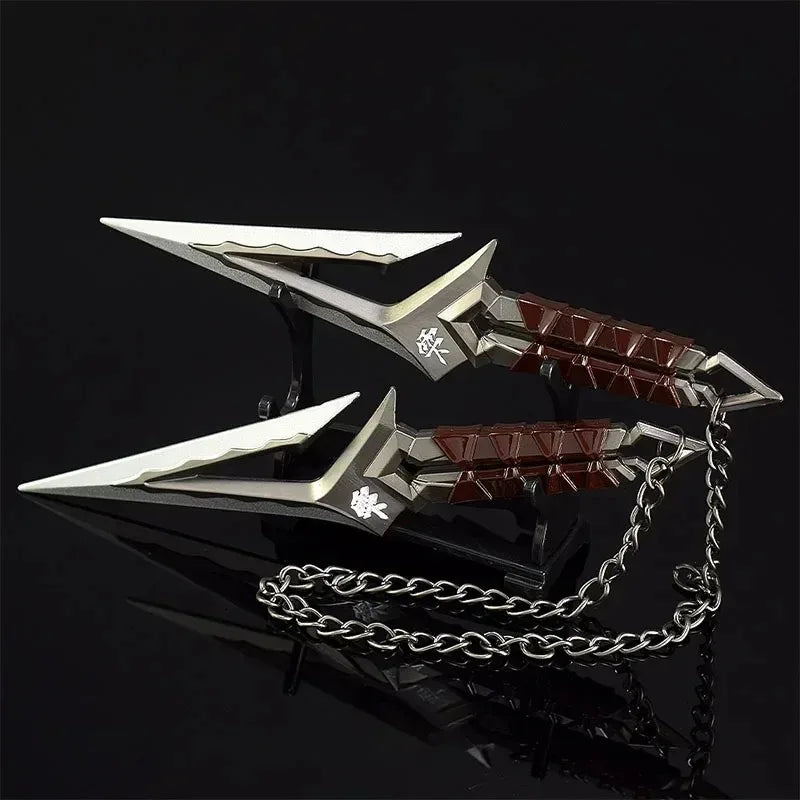 Valorant Kuronami No Yaiba Paarungsmodell Ganzmetallmesser Spielzeug Schwerter Spielperipheriegeräte Bali Song Karambit Outdoor Ornamente Geschenke